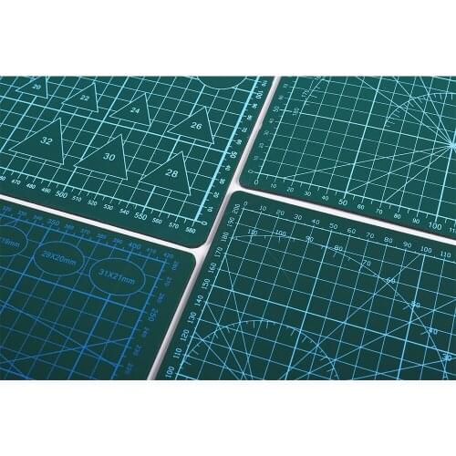 45MM Rotary Cutter With Blade Leather Tool PVC Cutting Mat Multi Size Non Slip DIY Craft Model Carving Knife Sewing Accessories