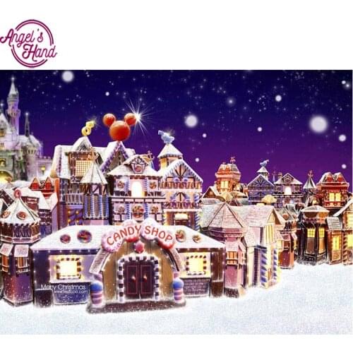 Full square diamond 5D DIY diamond embroidery candy shop diamond painting Cross Stitch Rhinestone mosaic home decoration