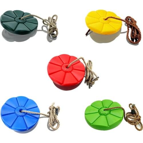 Safe Indoor Outdoor Plastic Disc Monkey Kids Swing Seat Fitness Swingset Outdoor Toys