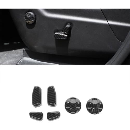 For Dodge Charger 2015-2020 Durango 2011-2020 RAM 2018-2020 Electric Seat Adjustment Decorative Interior Accessories Car Styling