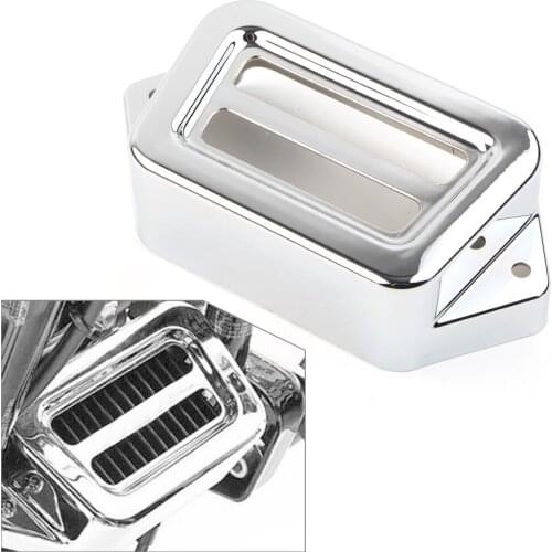 Chrome Motorcycle Aluminum Voltage Regulator Cover W/ Bolts For Harely Road Glide Road King Classic 1998-2008