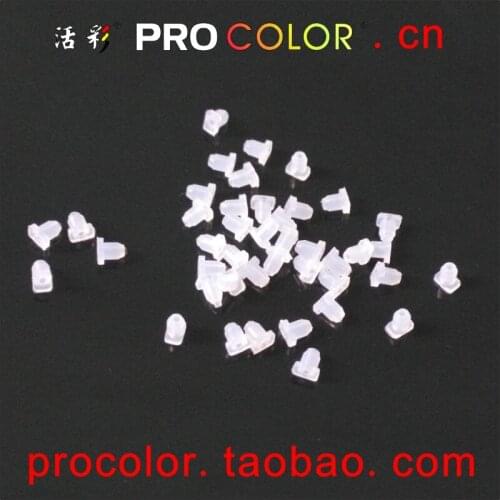 Custom silicone rubber products parts/ silicone miscellaneous pieces scales Size 3mm OD Hollow plug inner hole 1.2mm