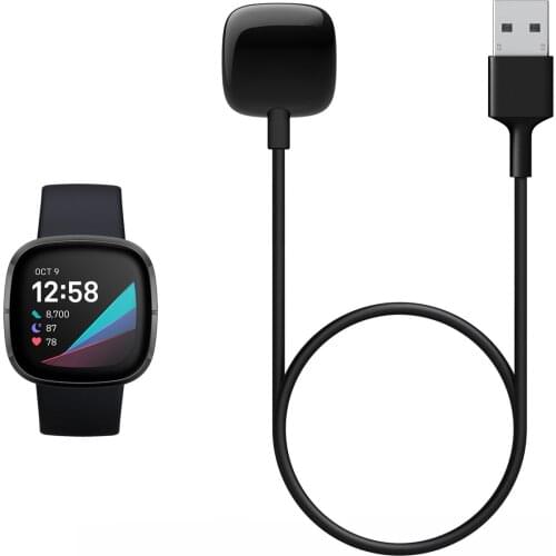 Applicable To Fitbit Versa3/sense Smart Watch Official Same Charger Arc Edge Magnetic Charging