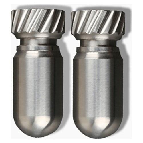 Mini EDC Bottle Outdoor Camping Tool No Magnetic Light Weight Titanium Alloy Waterproof Canister Medicine Seal Capsule Bottle