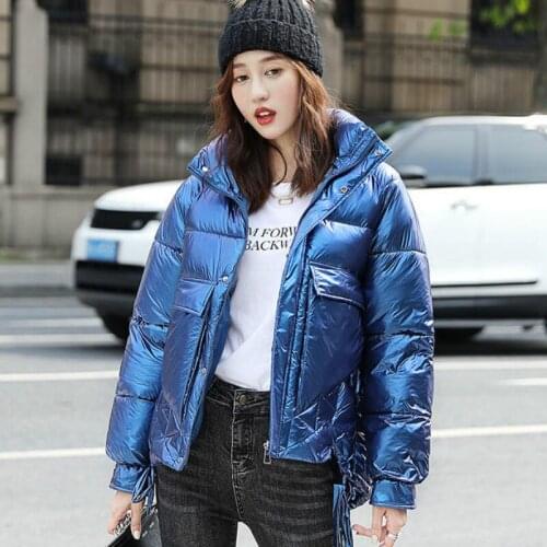 New Female Loose Padded Oversized Women Coats Fashion Womens Winter Jackets and Coats Parkas Warm Thick Down Cotton Coat HJ498