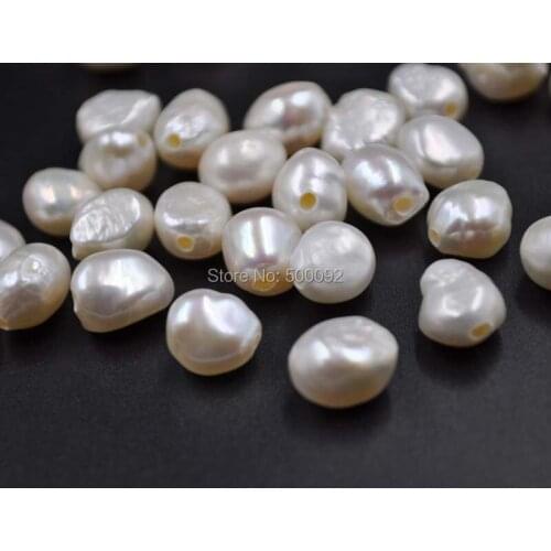 Wholesale 150 beads Baroque freshwater real pearl full hole loose pearl