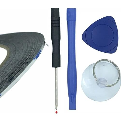 Phone repair screwdriver tool 1/2/3/5/6/8mm width black double-sided taped liquid crystal screen repair waterproof acrylic tape