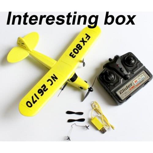 2.4g remote control glider EPP fixed wing remote control aircraft children toy fighter diy kit