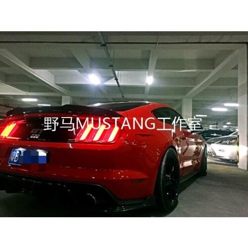 Fit for FORD MUSTANG 2015 GT modified carbon fiber rear wing rear spoiler wing