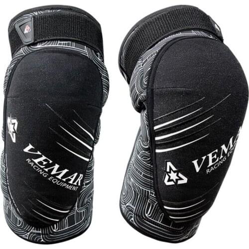 Black Motorcycle Knee Pads Motocross Equipment Moto Motorbike Riding Equipacion Body Guards Protect Gears Knee Pads Four Seasons