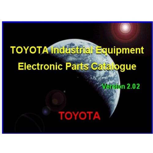 2017 Industrial Equipment EPC parts catalouge v2.02 For Toyota