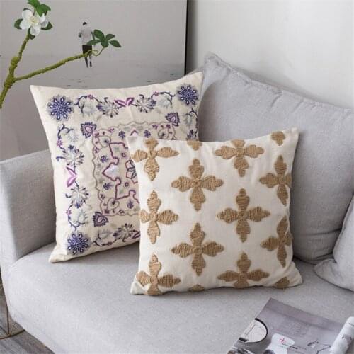 45x45cm Four leaf clover Pillowcase Pink Cushion Cover Throw Pillow Case Home Sofa Bed Chair Decoration 17.72x 17.72inch