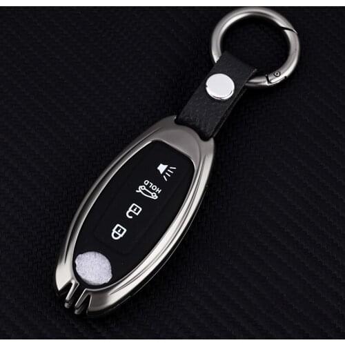 Galvanized Alloy Car Key Cover Case Protection For Nissan Qashqai J10J11 X-Trail t31t32 Pathfinder Murano Note Juke Infiniti