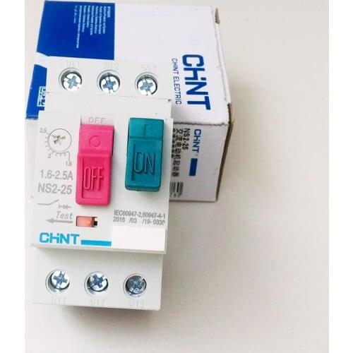 CHINT NS2-25 1.6-2.5A Manual Motor Starter