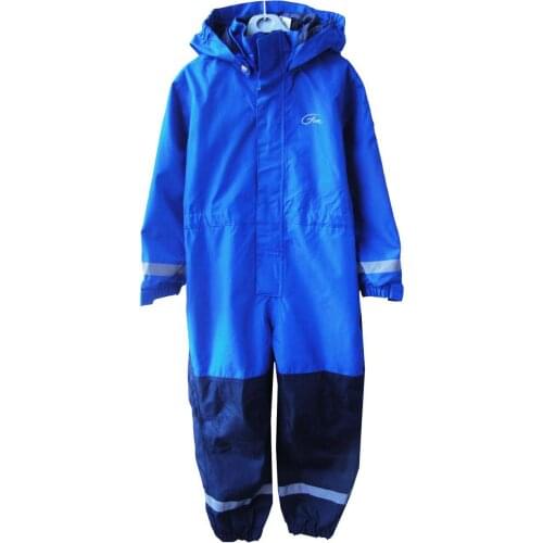 Children/boys outdoor jumpsuit, hooded windproof/waterproof overalls, kids rainsuit, size 122, 134 for big kids