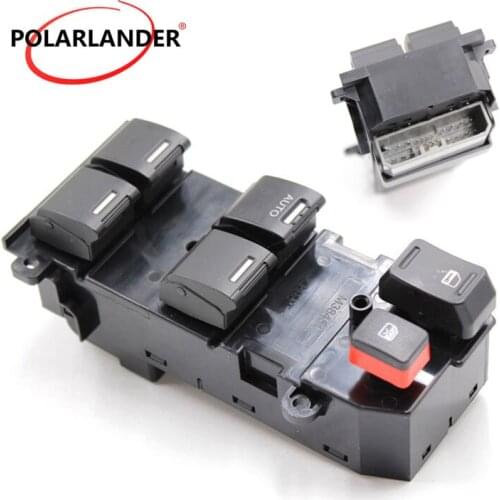 Electric Control Switch 35750-SWA-K01 For Honda CRV 2007 2008 2009 2010 2011 Driver Side Left Master Power Window Switch