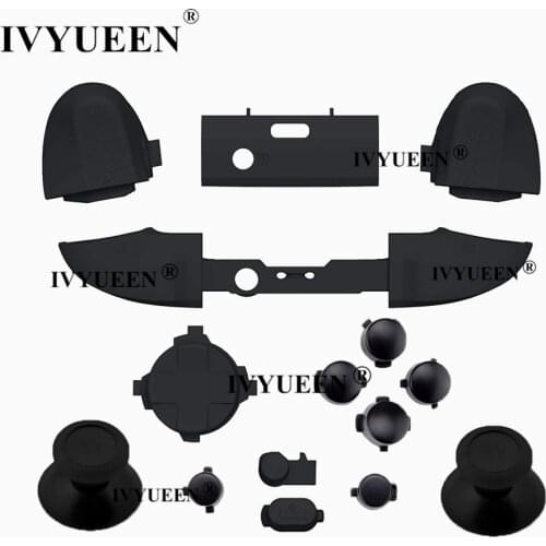 IVYUEEN Solid RB LB Bumper RT LT Trigger Buttons Mod Kit for Xbox Series X S Controller Analog Thumb Stick Dpad Action Button