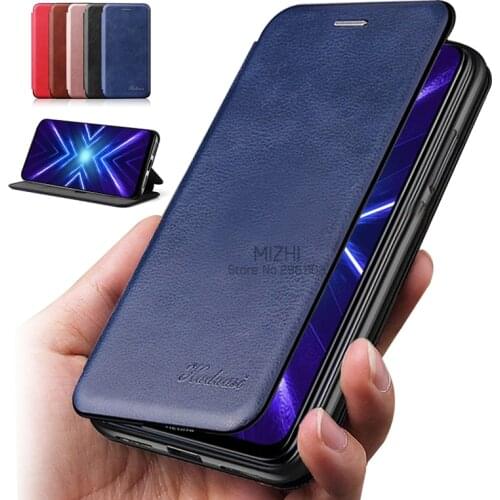 Honor 9x Case Leather Flip Stand Phone Cases For Huawei Honor9x Global Wallet Cover on huwei honer 9 x 9x x9 STK-LX1 Coque Etui