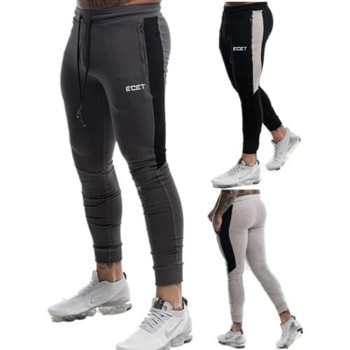 2021 European And American Autumn And Winter New Trousers Mens Running Sports Outdoor Casual Pants Fashion Trend Fitness Pants
