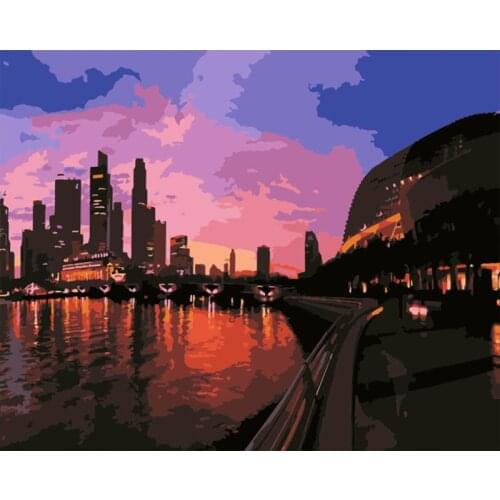 Paint By Numbers For Adults Children DIY HandPainted Oil Painting Landscape Picture Paint Home Decoration Custom Photo