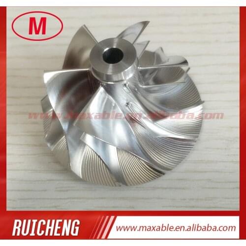 RHF4 6+6 blades 37.36/50.00mm Turbocharger Billet/milling/aluminum compressor wheel for VT10/VN4