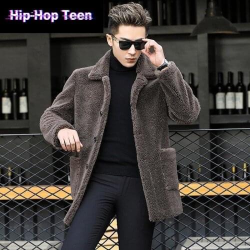 Occident Men Winter Coat Mens Fashion Clothing Trends Winter Fleece Windbreakers Streetwear Thick Jackets Mens Oversize 5XL