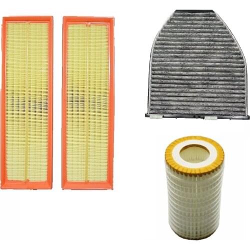 Air Filter Cabin Filter Oil Filter 3Pcs For Mercedes GLK-CLASS (X204) 2008-2011 GLK280 GLK300 GLK350 4-Matic Model Filter Set