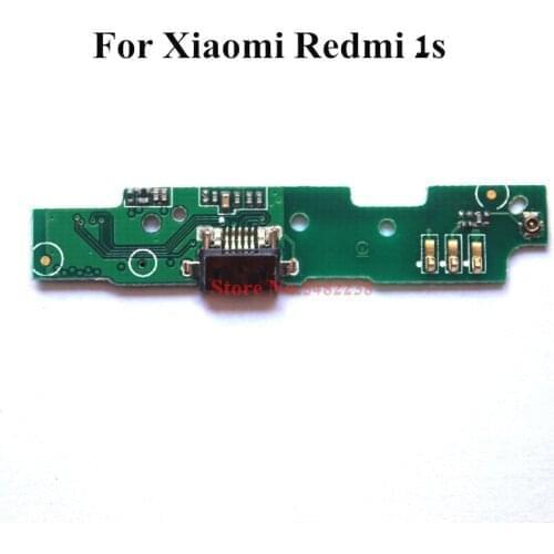 10pcs/lot Original USB Charging Dock Port Flex cable For Xiaomi Redmi 1S Charger plug board with Microphone Replacement parts