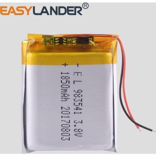 3.7V polymer lithium battery 983541 small toy sound recorder general GPS MP3 Player car dvr navigation 1850mah navigator