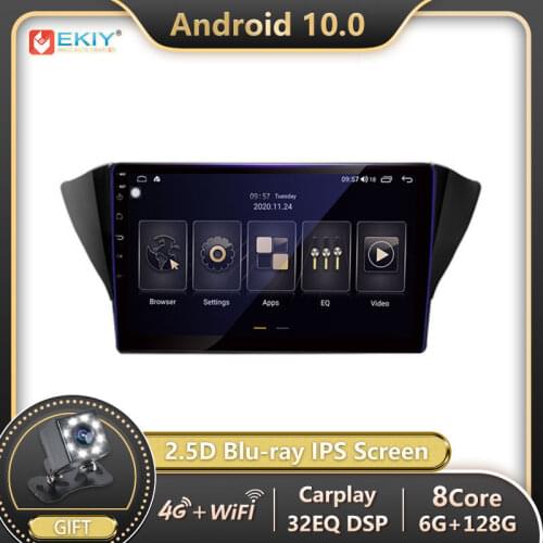 EKIY 1280*720P IPS 6G 128G DSP Android 10 AutoRadio For Geely GS 2016 - 2020 Emgrand EC7 1 2018 - 2020 Car Radio Navigation GPS