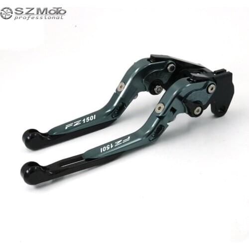 For YAMAHA FZ150i FZ 150i 2015 2016 Front Rear Brake Lever Motorcycle Adjustabale Folding Extendable Motorcycle Parts