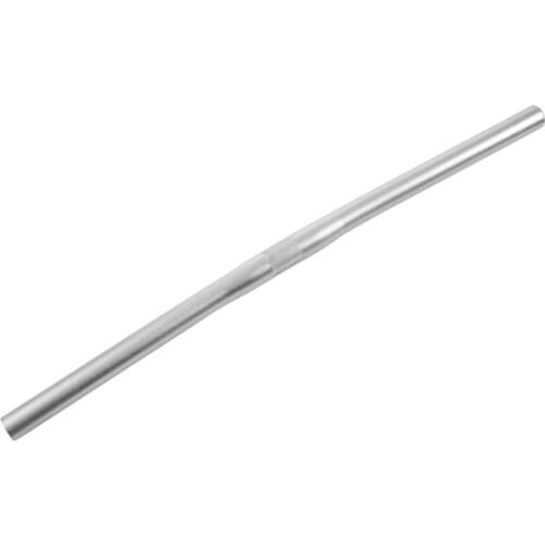 Alloy Fixed Gear Bicycle Cycling Straight Fixie Bike Straight Bar Handlebar Color:Silver