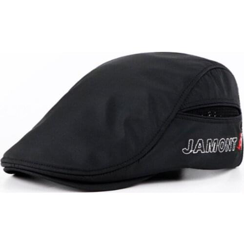 Summer breathable men beret hat solid mesh ivy cap blank British style retro newsboy hat cabbie vintage flat cap golf driver cap