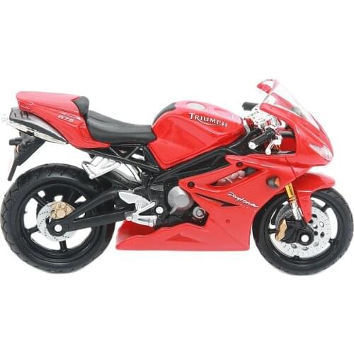 Maisto 1:18 TRIUMPH Daytona 675 Alloy Motorcycle Diecast Bike Car Model Toy Collection Mini Moto Gift