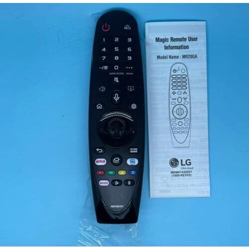 New Original MR20GA Voice Magic Remote Control AKB75855501 For 2020 LG AI ThinQ 4K Smart TV NANO9 NANO8 ZX WX GX CX BX series
