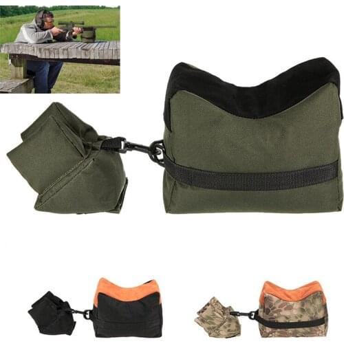 Sniper Shooting Bag Gun Front Rear Bag Target Stand Rifle Support Sandbag Bench Unfilled Outdoor Tack Driver Hunting Rifle Rest