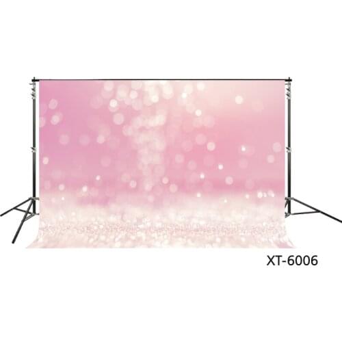 Pink Gold Glitter With Sparkle Of Lights And Stars Bokeh Backdrop party/YouTube video/Instagram/postmark Photocall Background