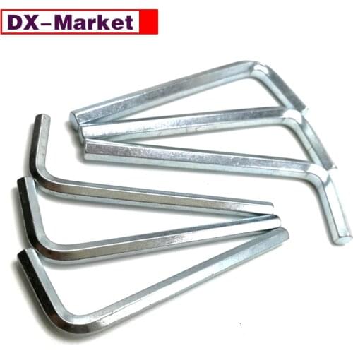 4mm Hex key ,Zinc Plating Allen key 45# STEEL tools , H002