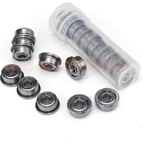 High quality 10pcs/Lot F693ZZ Flange Bearings Robotic Arm Special Bearing Mini Bearing Machinery Chassis for Making Bionic Robot