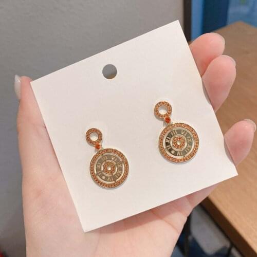 SHELA Bohemian Boho Vintage Earrings For Women Korean Fashion Jewelry Wholesale Zirconia S925 Sterling SilverPin High Quality