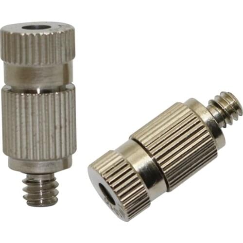 0.1~0.5mm High Pressure Mist nozzle Automatic Atomizing Nozzles Greenhouse Garden Dust Removal Cooling Misting 1 Pcs