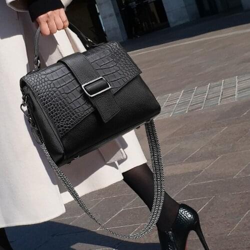 100% Genuine Leather Handbags 2021 Fashion Messenger One Shoulder Portable Ladies Fashion All-match Bag Designer High Quality