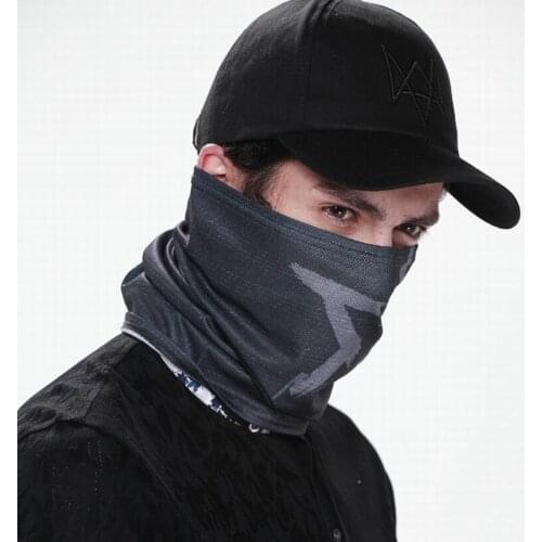 2 Pieces/set Mask Cap Hat Set Costume Cosplay Face Mask Hat Mens 6 Panel Tactique Baseball Caps 04