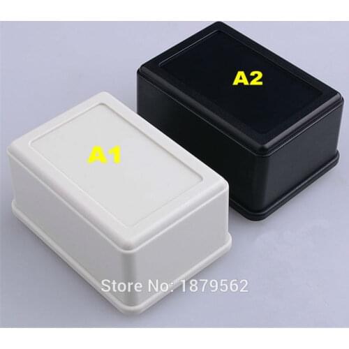 [2 colors] 70*50*40mm abs electronic plastic project enclosure junction box waterproof IP55 DIY junction box housing switch box