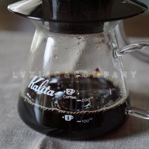 300/500ml coffee Server kalita glass coffee server
