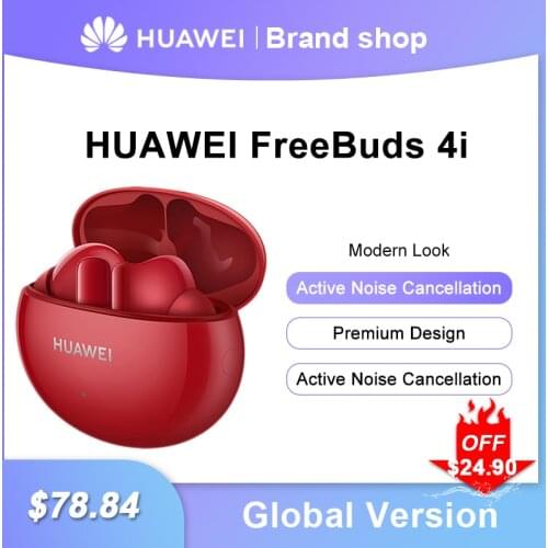 Original Huawei Freebuds 4i TWS Wireless Active noise reduction ANC Wireless Pure Sound Quality dual-mic system touch control