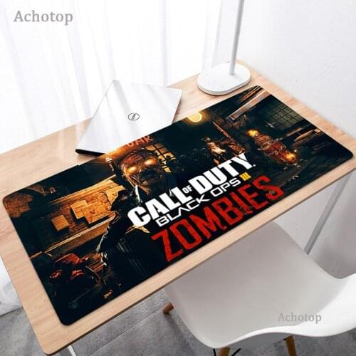 Call Of Duty Large Gaming Mouse Pad Anti-slip Natural Rubber Mouse Mat Keyboard Pad Desk Mat For Laptop Computer Gamer Mousepads