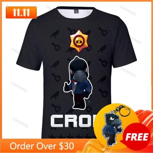 8-Bit Tara Shark star Childrens Wear Kids T-shirt Shooter Game 3d Shirt MAX Nita Boys Girls Short Top Tshirt Teen Clothes