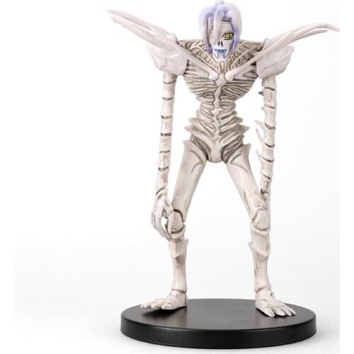 Deathnote Anime Figure 15*9CM White Ghost Lem Statue Halloween Desktop Decoration PVC Sculpture Boys Room Decoration Ornaments