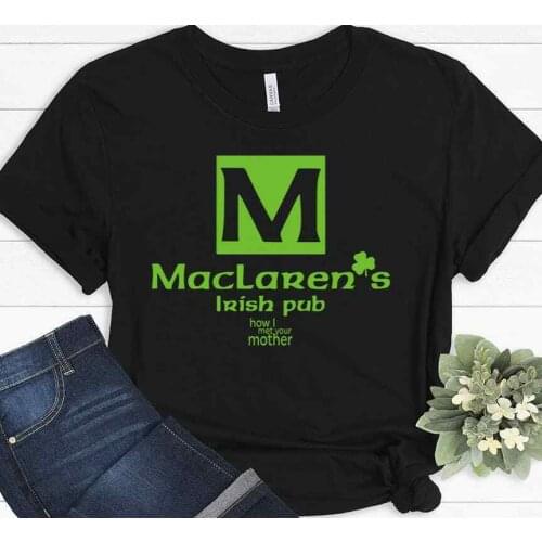 MacLaren Pub MacLarens HIMYM How I Met Your Mother Gift T shirt